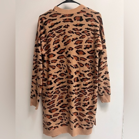 SPLENDID Women’s Leopard Cardigan Jacket - size small - Picture 5 of 6